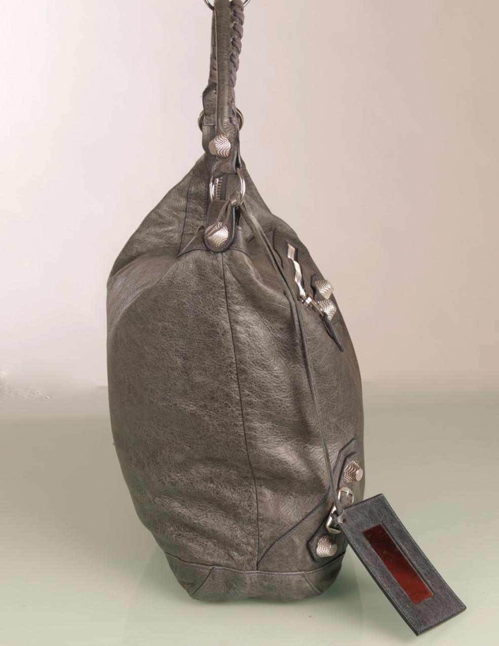 Balenciaga Day Hobo Giant 21 antrasiitti nahkainen olkalaukku - Image 3
