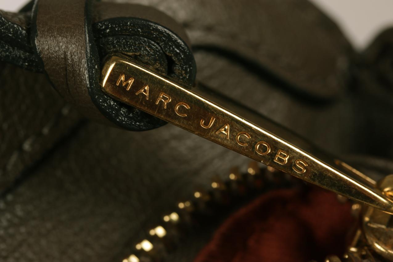 Marc Jacobs Alyona sammaleen vihreä nahkalaukku - Image 12