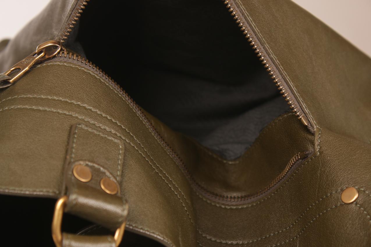 Proenza Schouler vihreä nahkainen Ps1 tote olkalaukku - Image 12