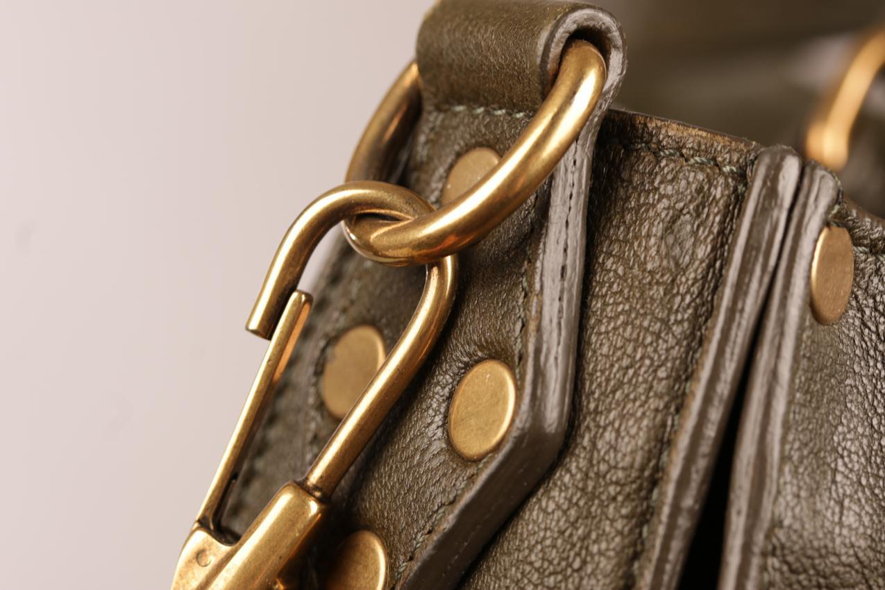 Proenza Schouler vihreä nahkainen Ps1 tote olkalaukku - Image 8
