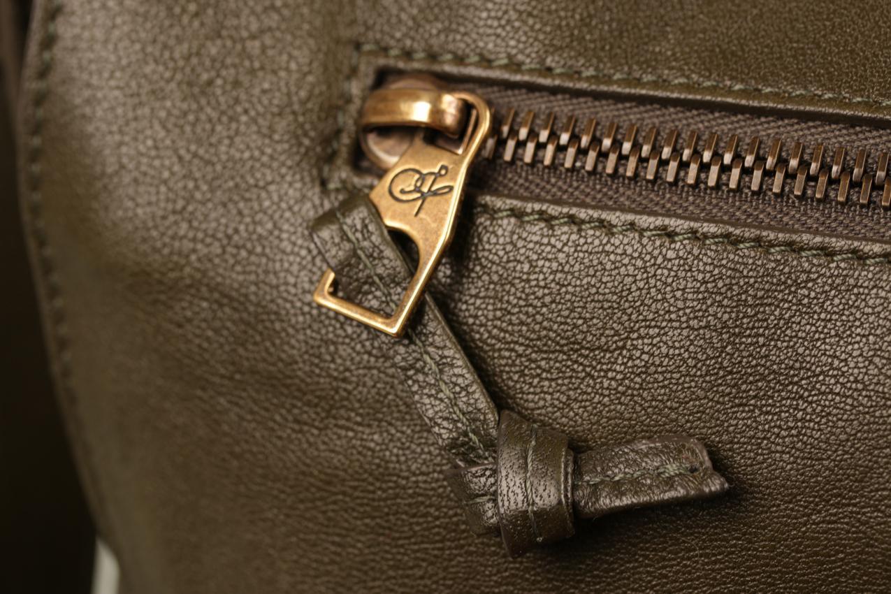 Proenza Schouler vihreä nahkainen Ps1 tote olkalaukku - Image 9