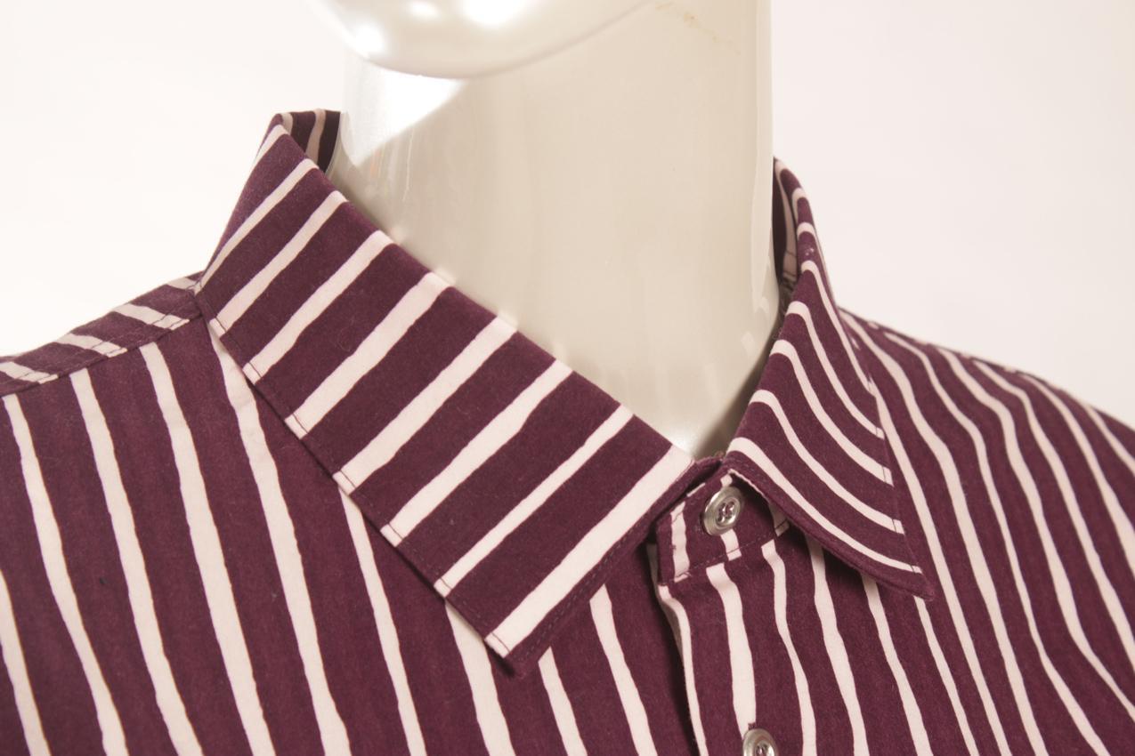 Marimekko burgundy Jokapoika shirt XL