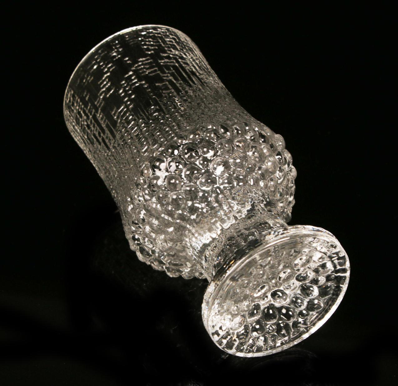 Vintage Iittala Tapio Wirkkala Ultima Thule neljä olutlasia - Image 5