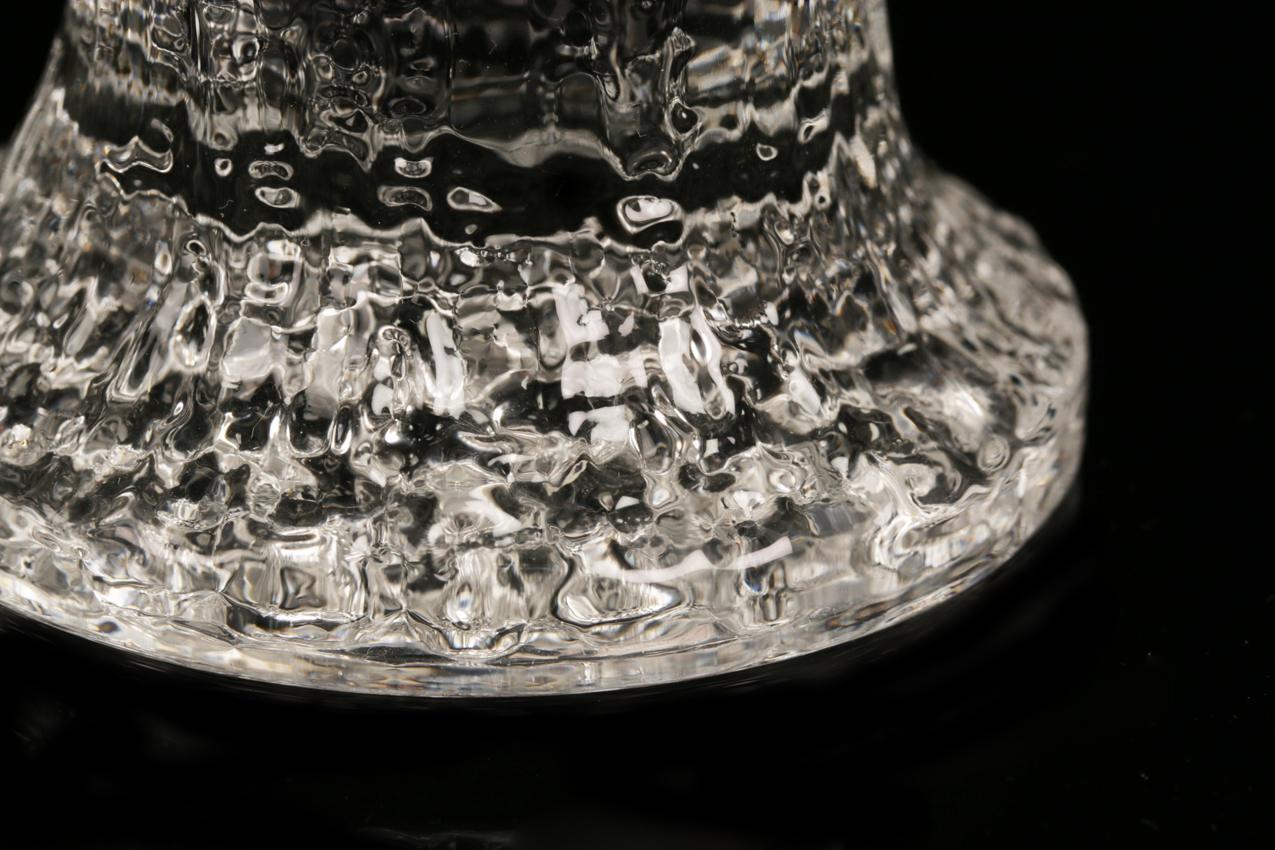 Vintage Iittala Tapio Wirkkala Ultima Thule neljä olutlasia - Image 7