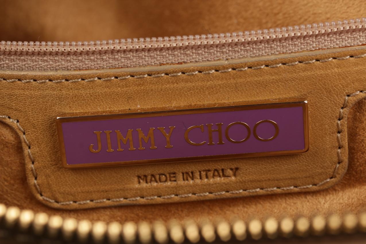 Jimmy Choo kermanvaalea clutch nahkalaukku - Image 12