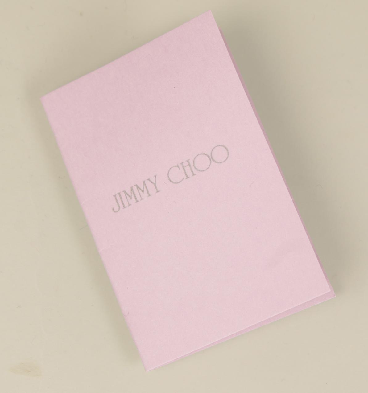 Jimmy Choo kermanvaalea clutch nahkalaukku - Image 9