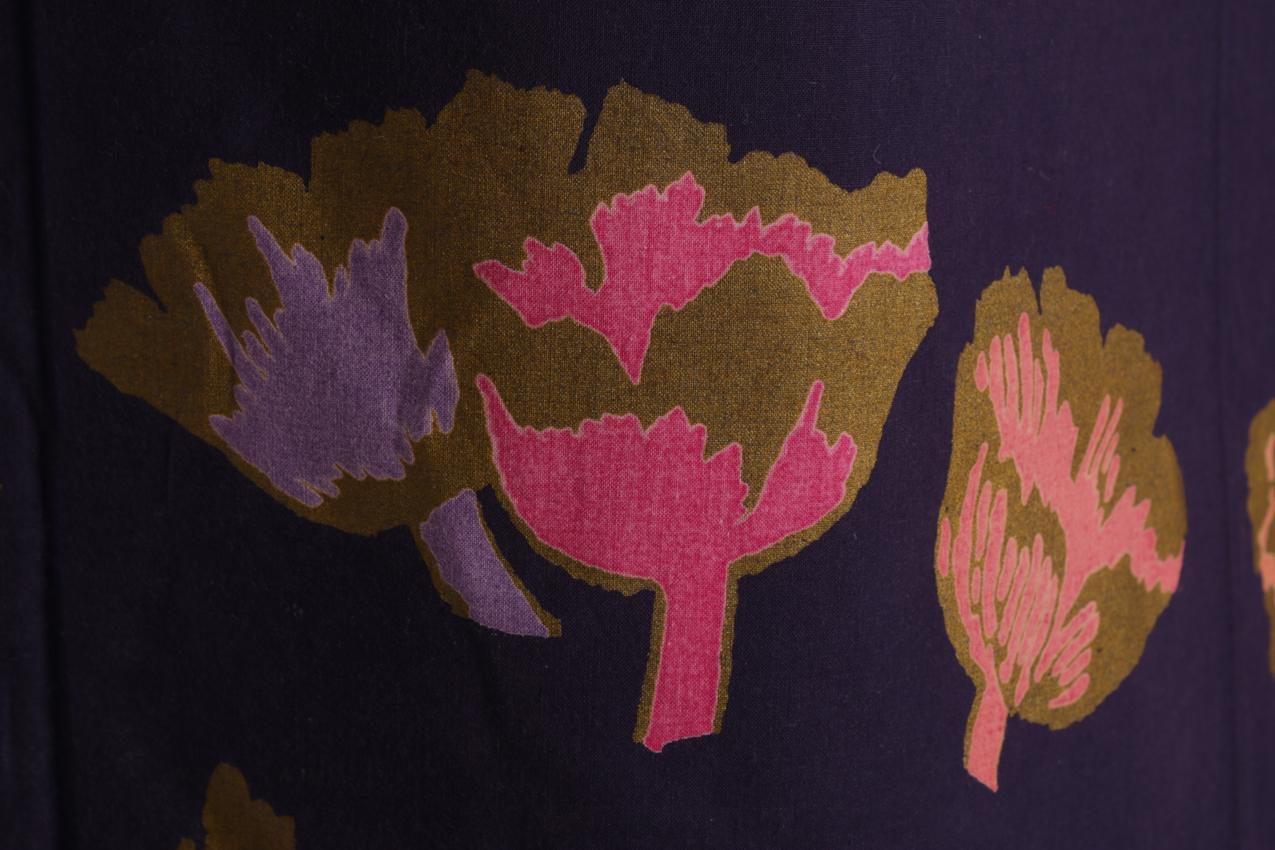 Vintage Marimekko Fujiwo Ishimoto “Suitsuke” kangas - Image 3