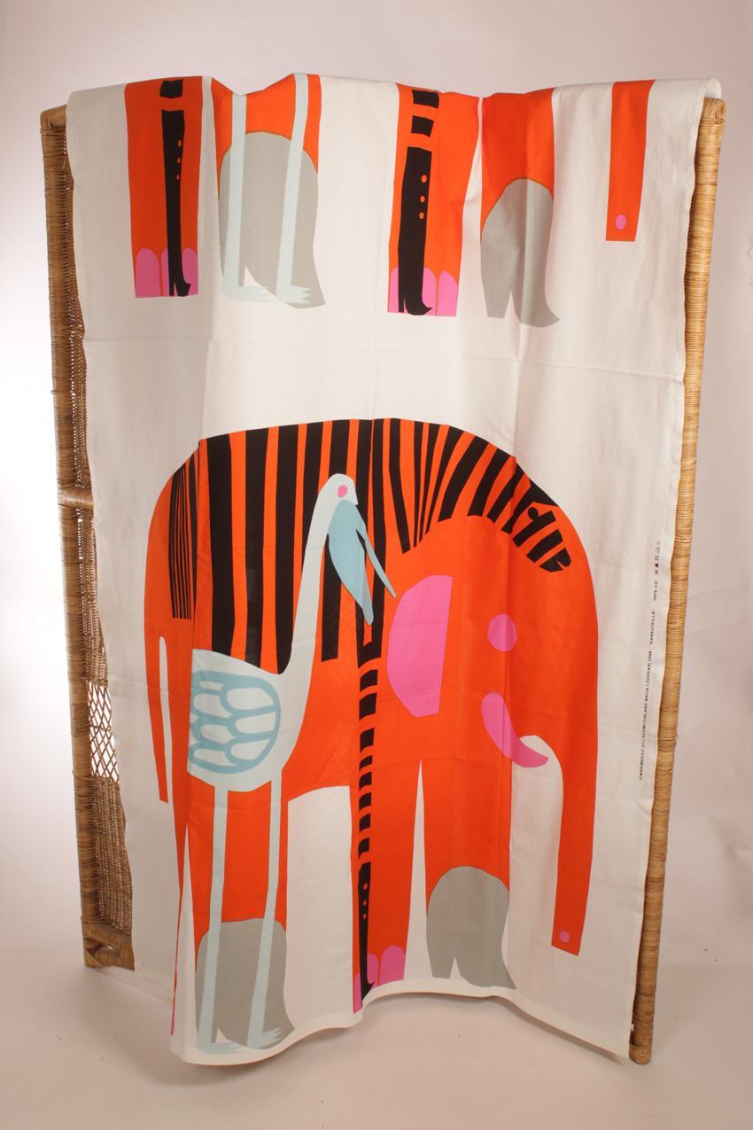 Marimekko Maija Louekari “Karkuteillä” kangas