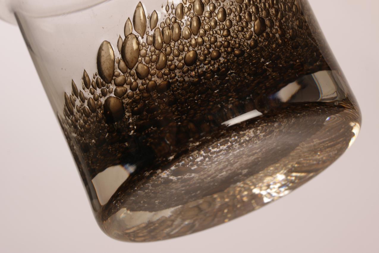 Björn Weckström Nuutajärvi signed glass vase “Kanerva” - Image 7