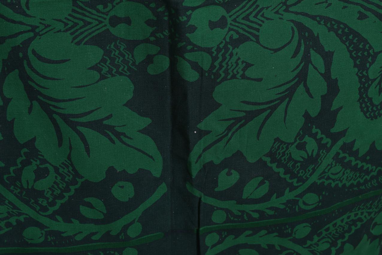 Vintage Marimekko Maija Isola vihreä “Fandango” kangas - Image 4