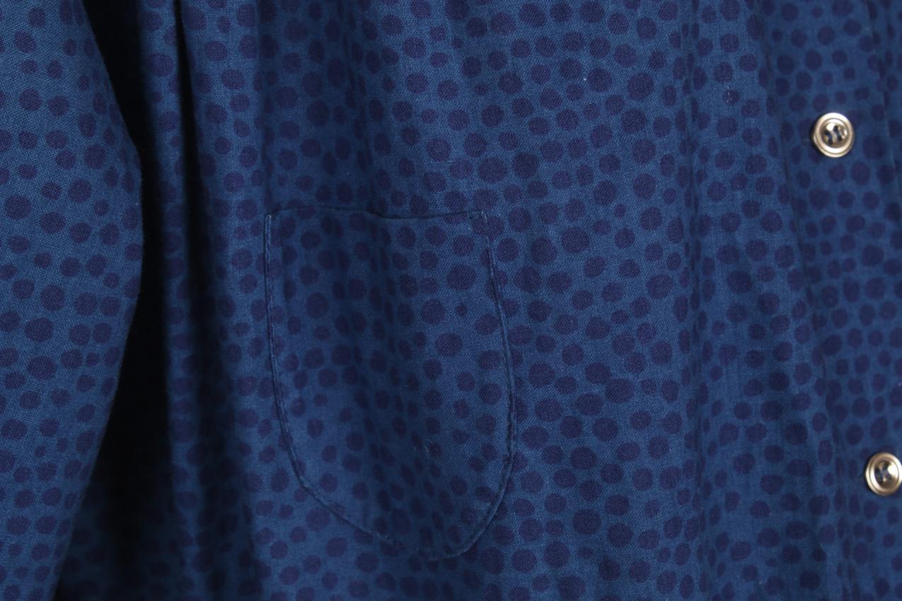 Vintage Marimekko Vuokko Nurmesniemi sininen “Pirput Parput” paitamekko M - Image 4