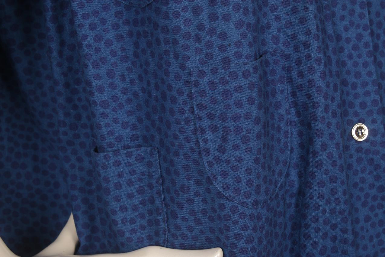 Vintage Marimekko Vuokko Nurmesniemi sininen “Pirput Parput” paitamekko M - Image 5