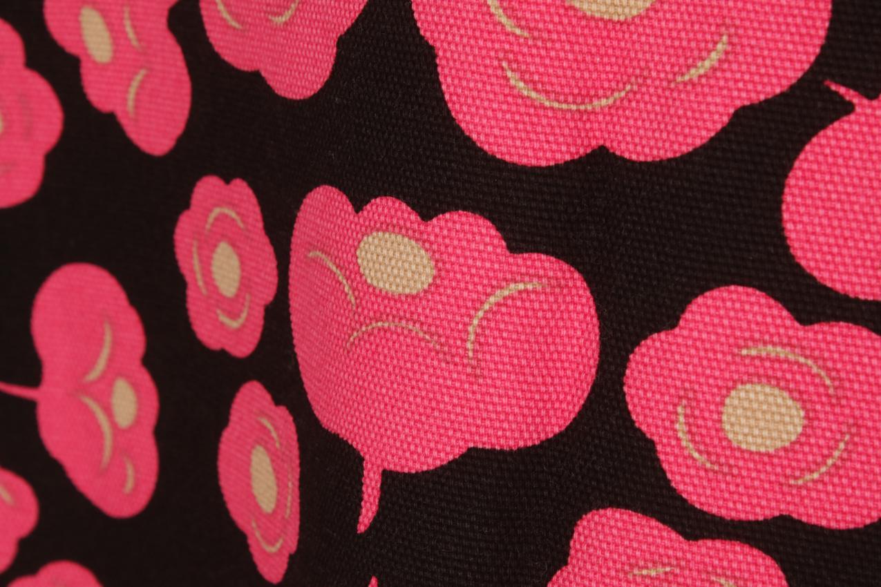 Marimekko Maija Isola canvas verhoilukangas pinkki “Tumma”