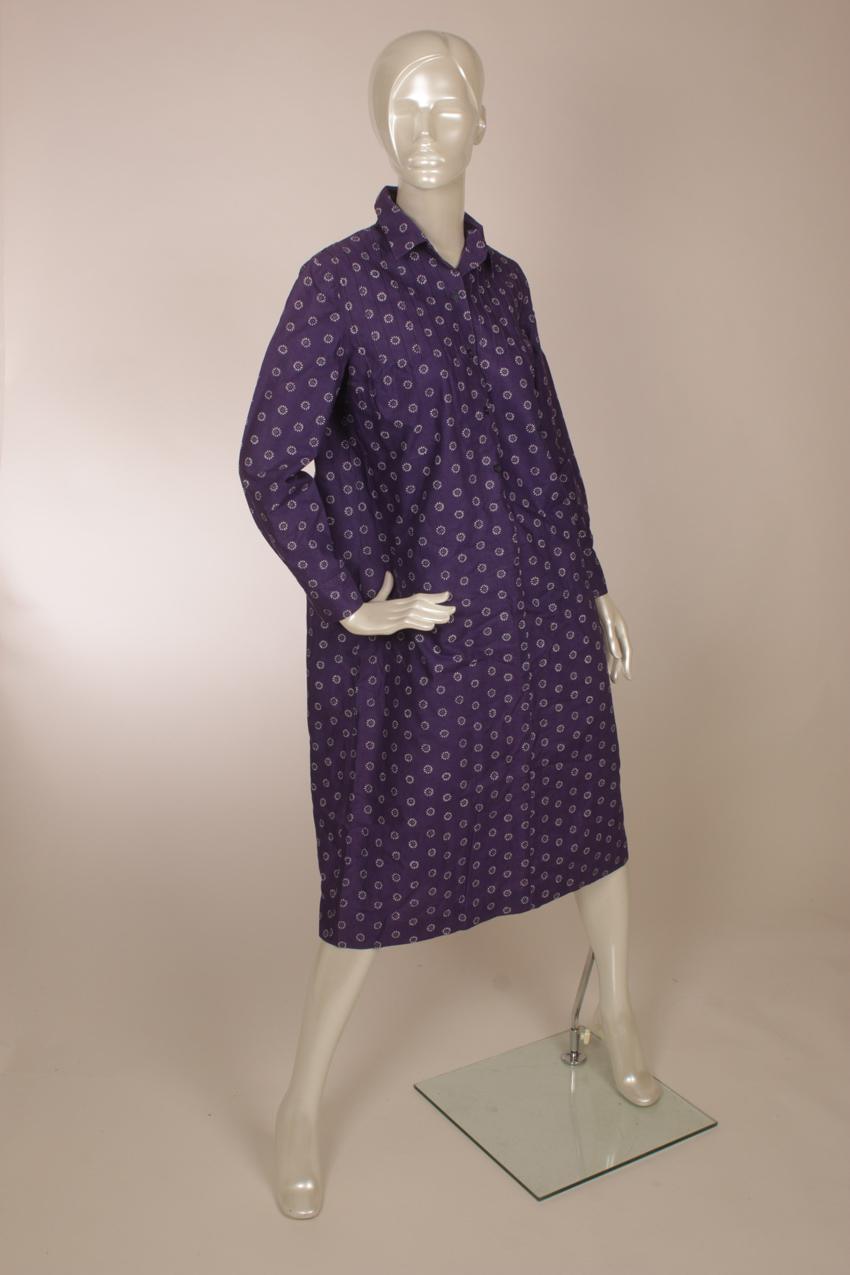 Vintage 70-luku Marimekko Annika Rimala “Kellukka” violetti mekko M