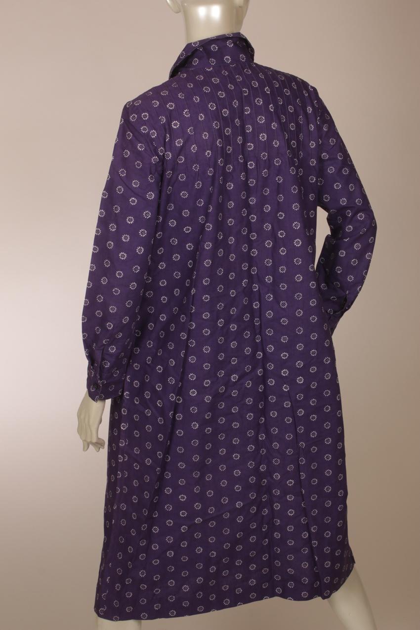 Vintage 70-luku Marimekko Annika Rimala “Kellukka” violetti mekko M - Image 8