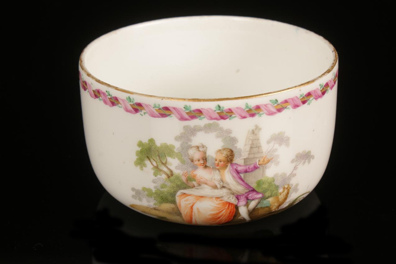 1700-luku Meissen punkt posliinimalja - Image 4