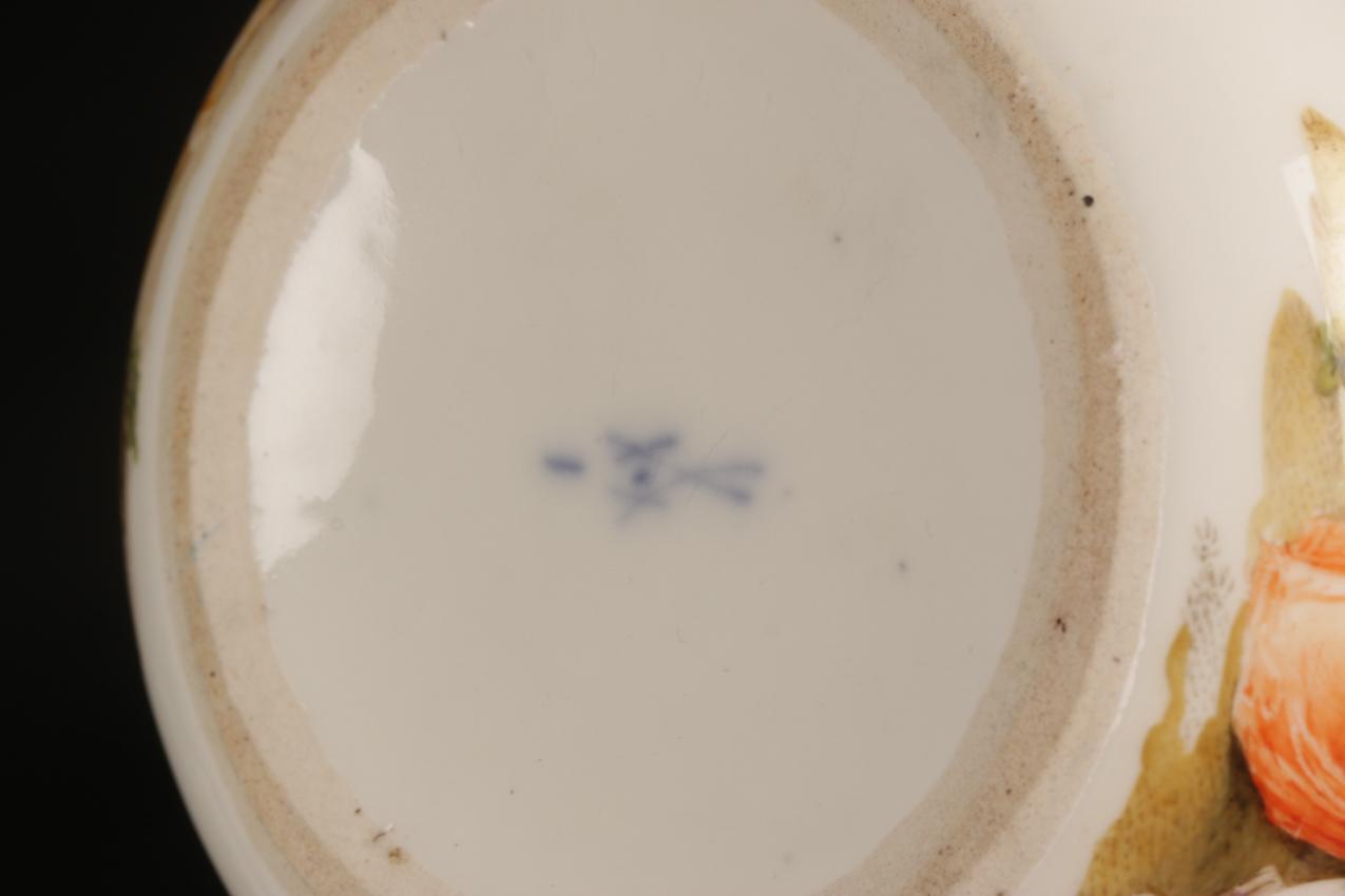 1700-luku Meissen punkt posliinimalja - Image 7