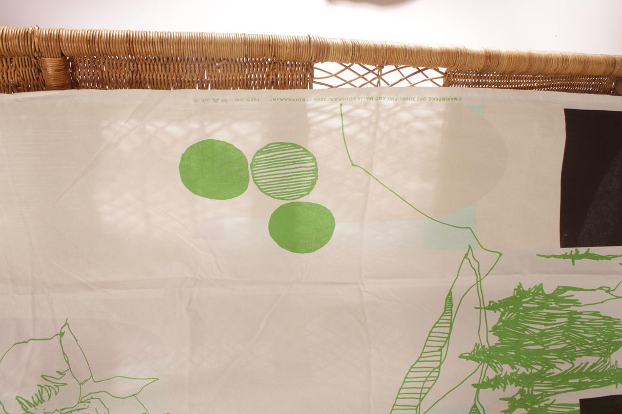 Marimekko Maija Louekari ”Kuiskaaja” kangas verho - Image 8
