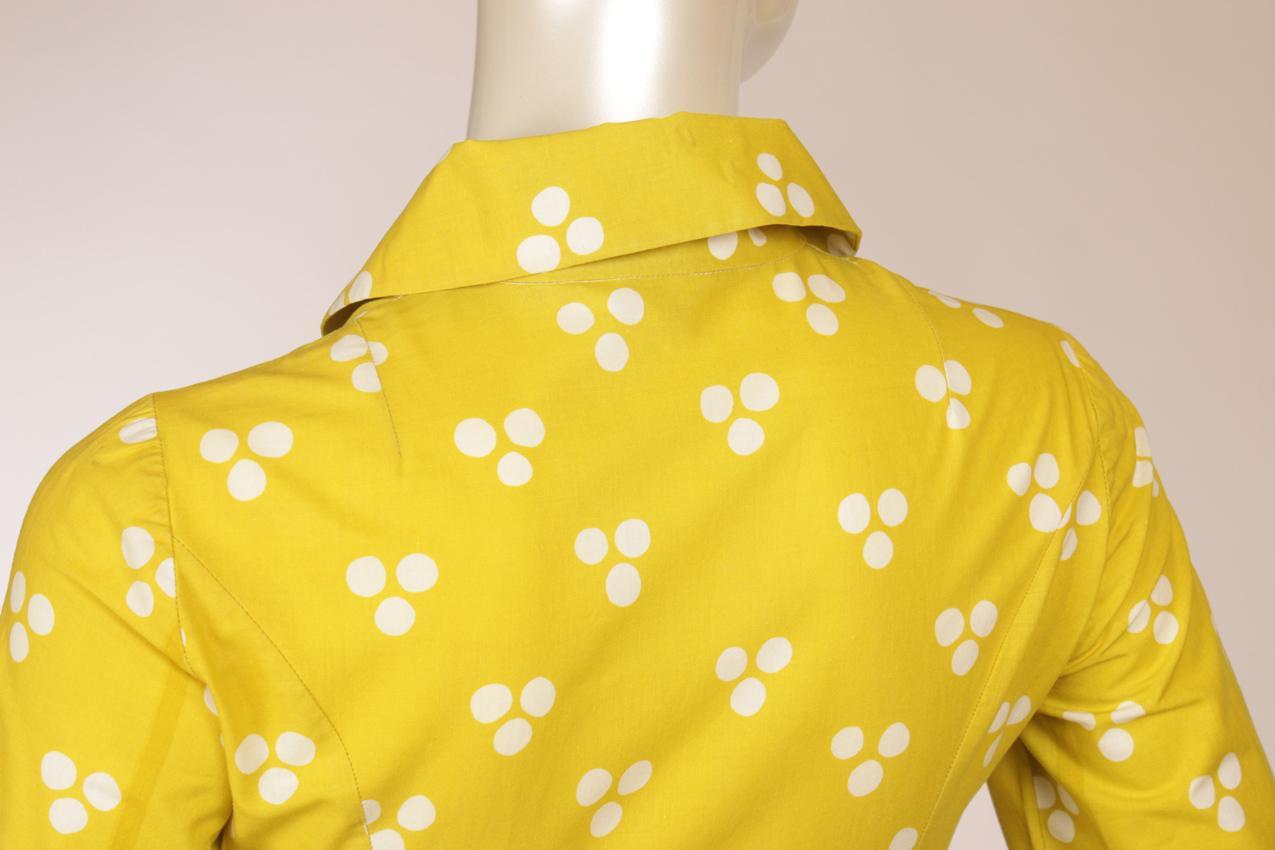 Vintage Marimekko limenvihreä paitamekko XS - Image 9