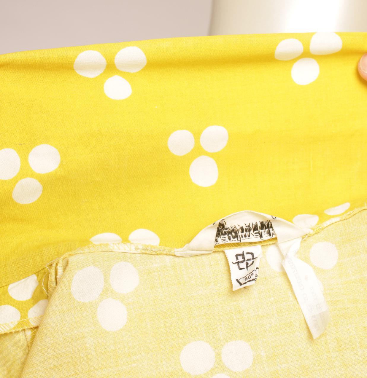 Vintage Marimekko limenvihreä paitamekko XS - Image 10