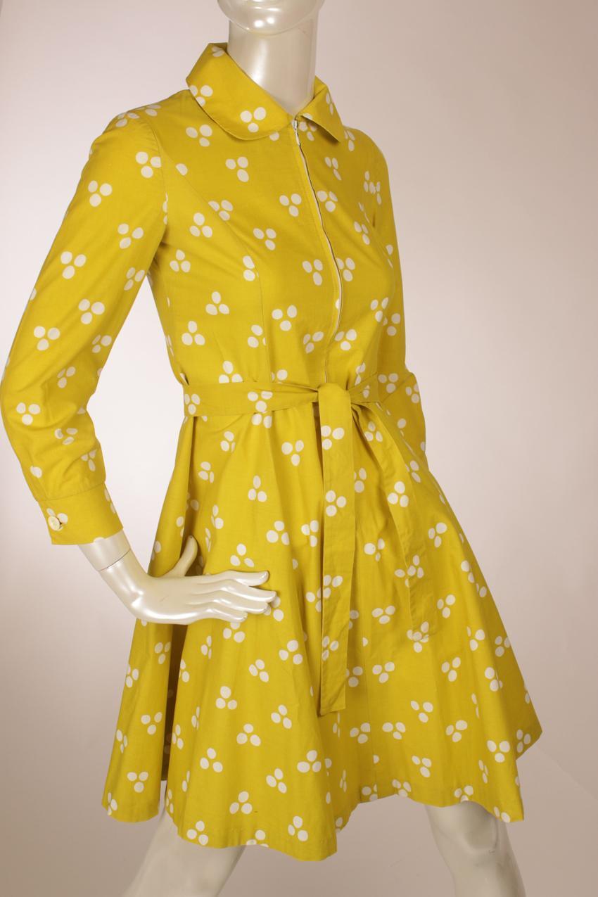 Vintage Marimekko limenvihreä paitamekko XS - Image 3