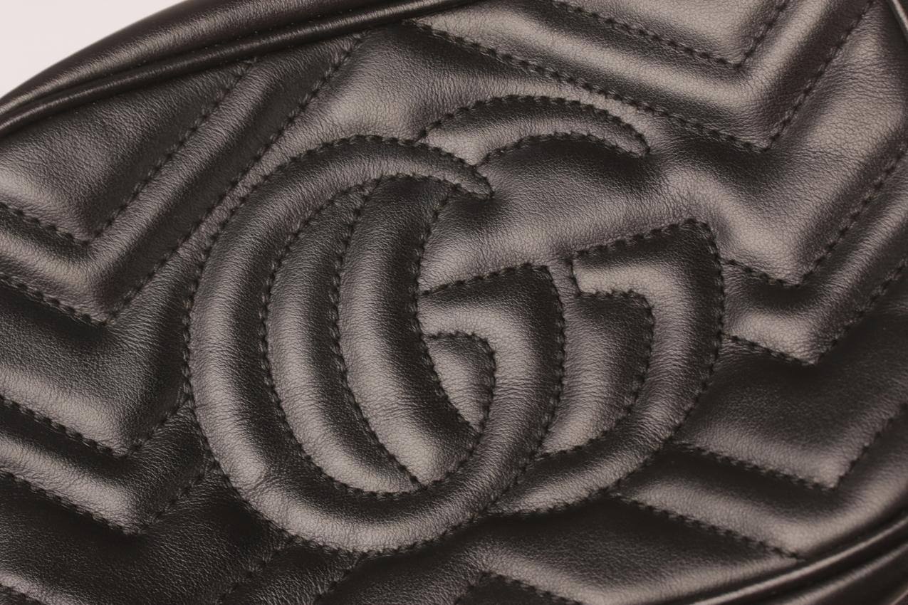 Gucci Marmont Matelassé musta mini Cross body -laukku - Image 13