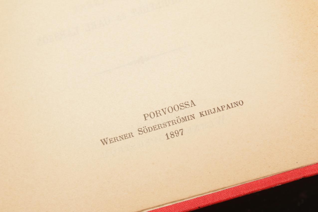Antiikkinen Werner Söderström Z. Topelius 3-osainen ”Välskärin kertomuksia” kuvitettu kirjasarja 1896 ja 1897 - Image 9
