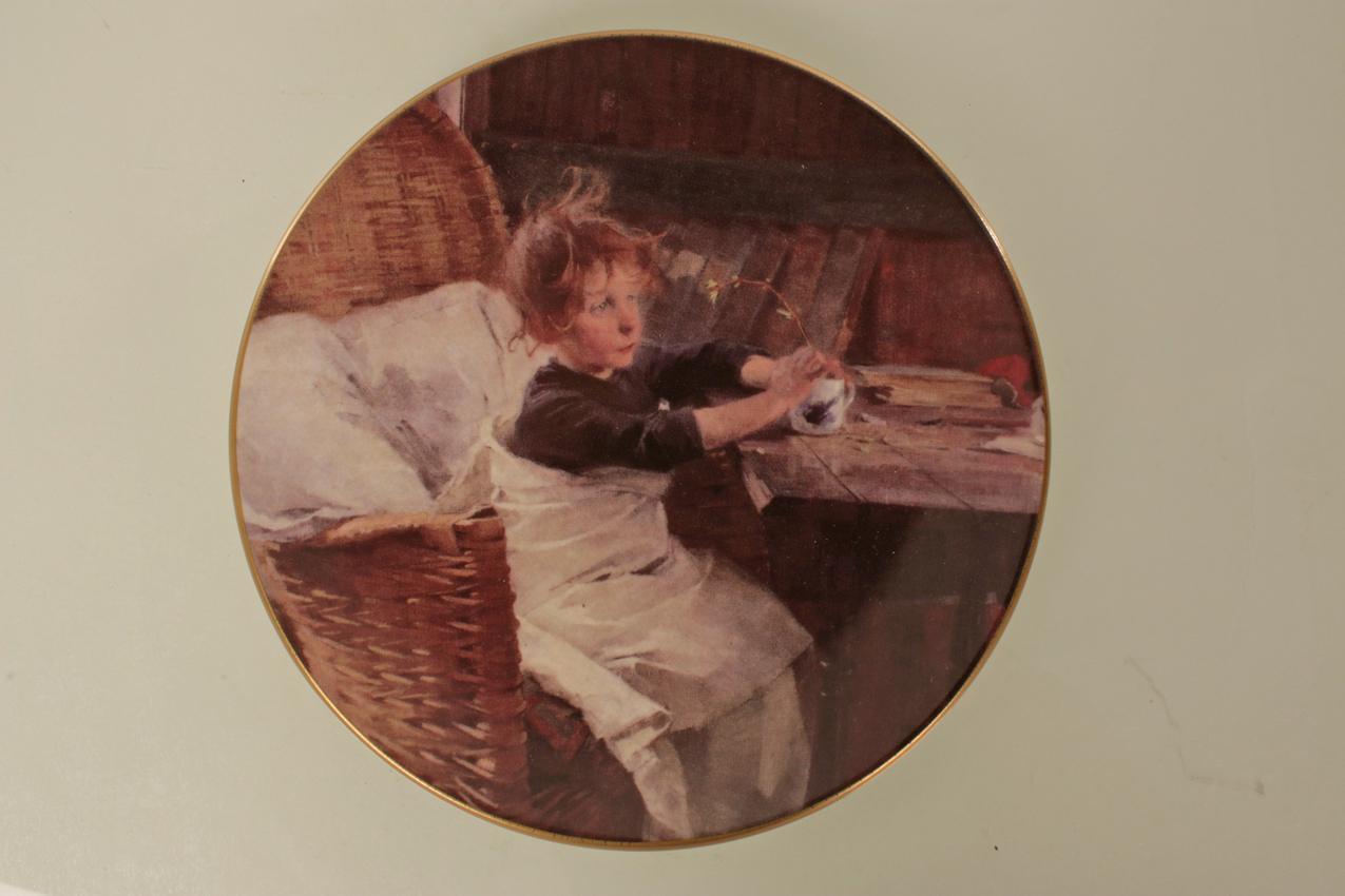Taidelautanen Arabia Helene Schjerfbeck ”Toipilas”