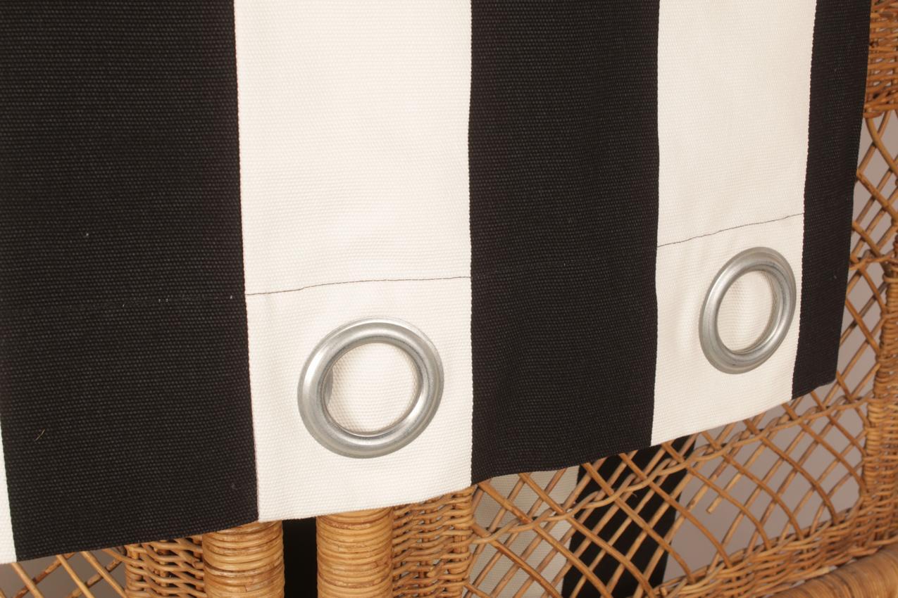 Marimekko Fujiwo Ishimoto ”Juhlaraita” -markiisikangas verho - Image 4