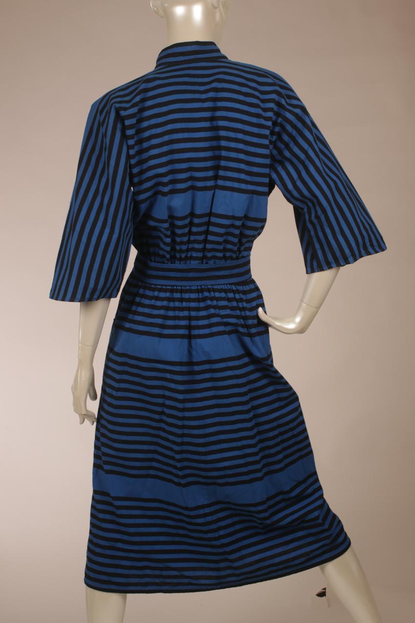 Vintage Vuokko raidallinen mekko XS S - Image 7