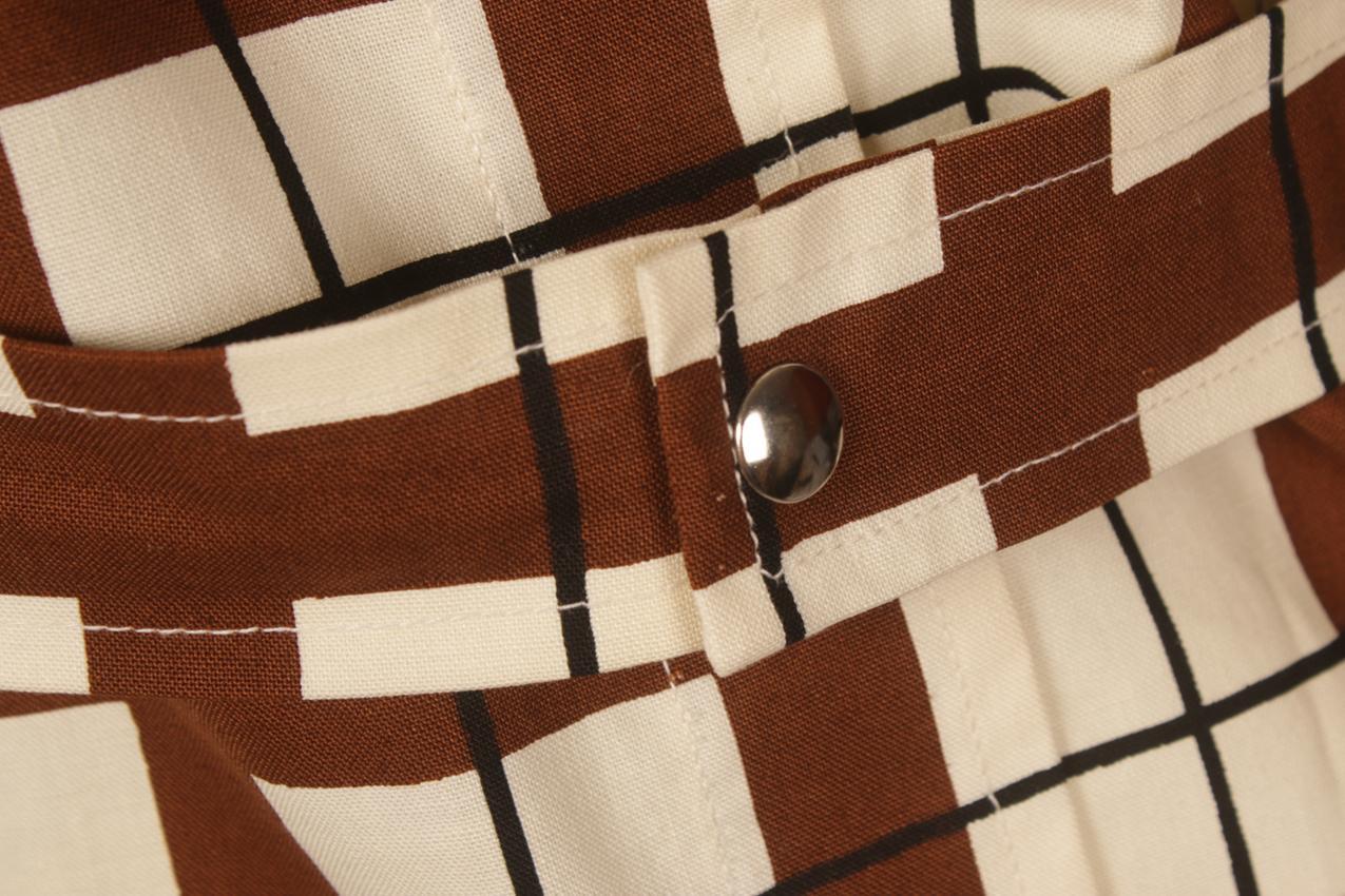 Vintage Vuokko ruudullinen minimekko XS - Image 6