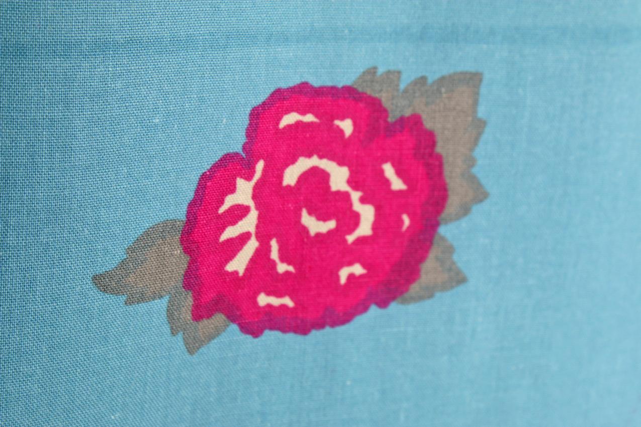 Vintage 1976 Marimekko Katsuji Wakisaka ”Kolibri” fabric - Image 4