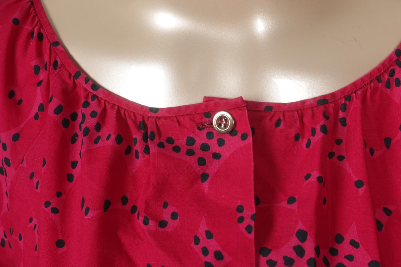 Vintage Marimekko Annikki Rimala “Rakkauskirje” “Tarha” maksimekko M - Image 3