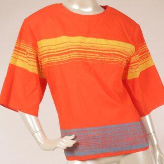 Vintage Vuokko multicolor blouse S