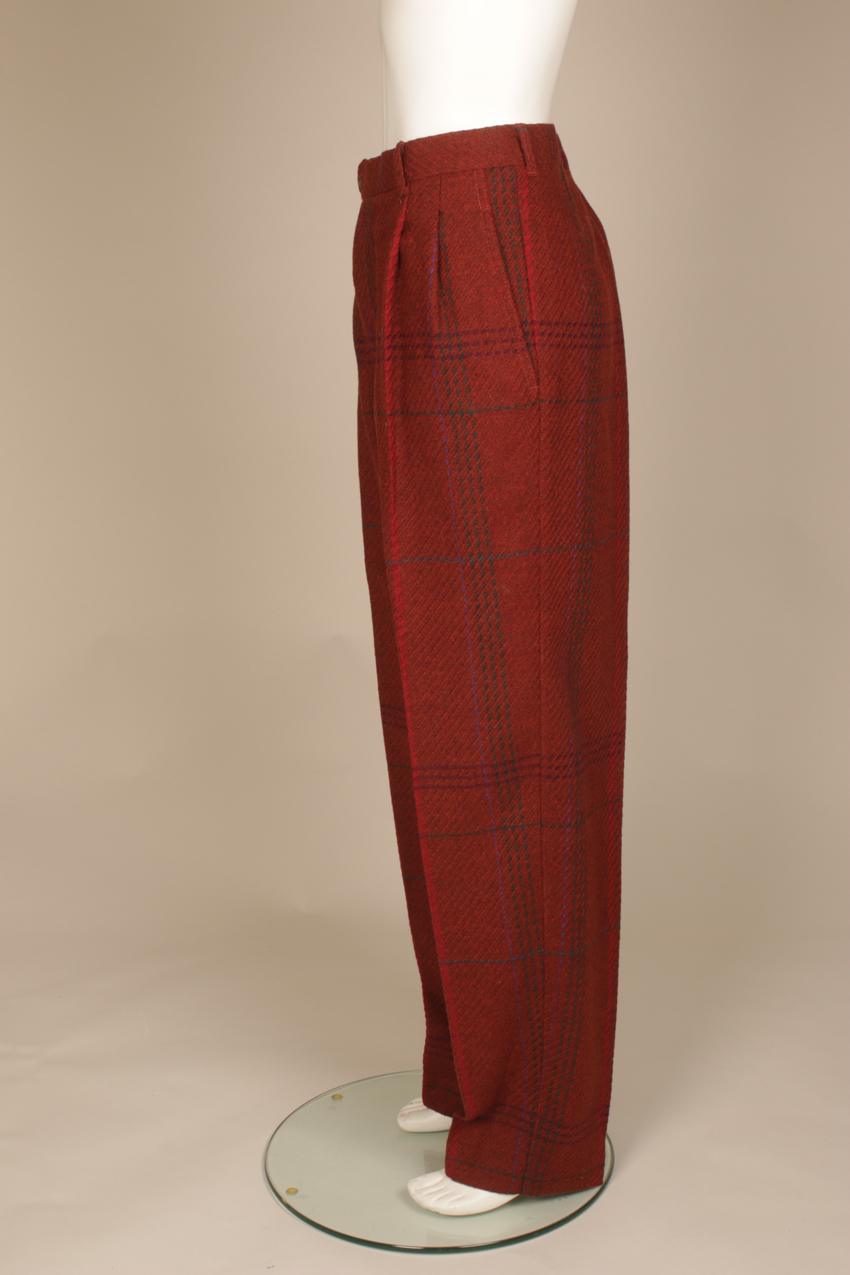 Vintage 80s Marimekko Pekka Talvensaari wool men suit 54 - Image 8