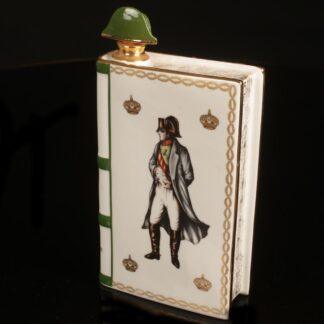 Harvinainen vintage kirjan muotoinen tyhjä Camus Napoleon -konjakkipullo