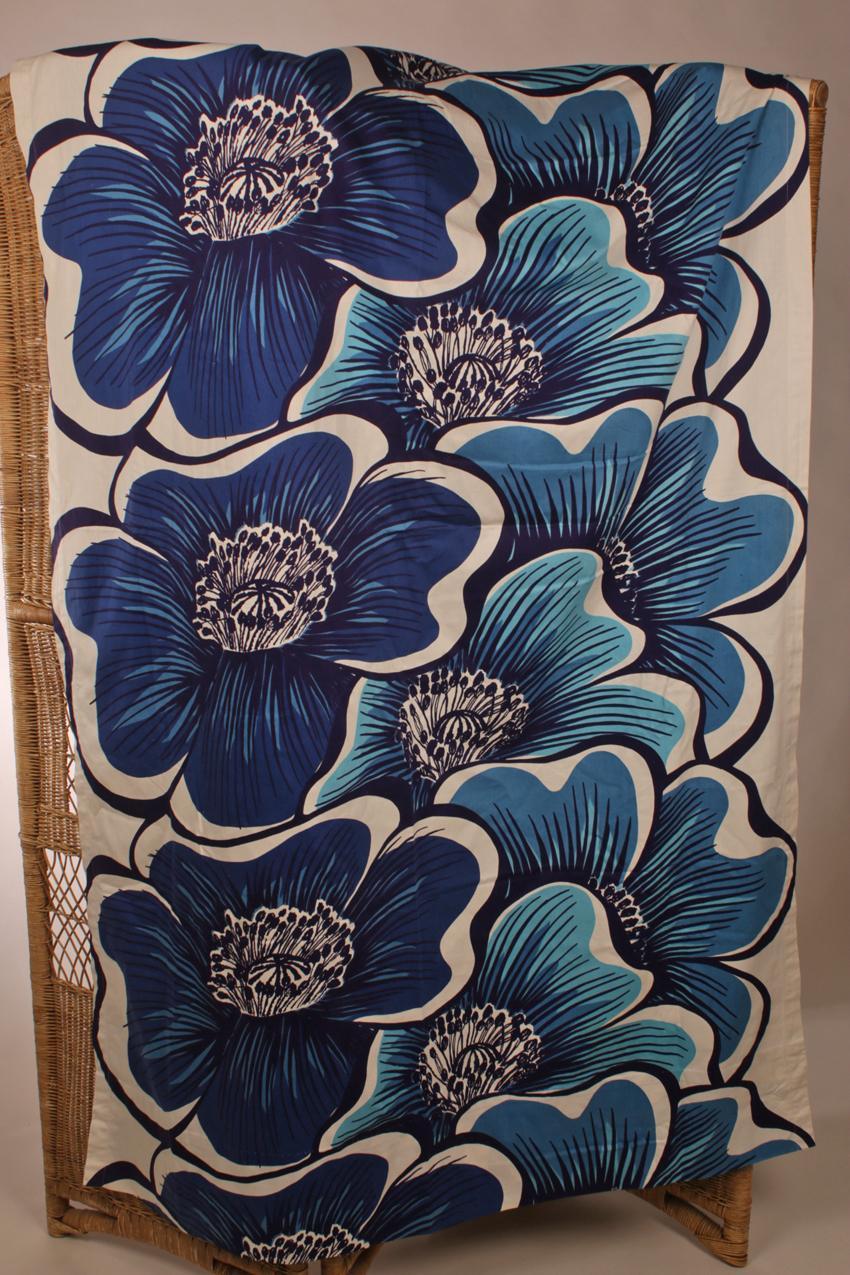 Vintage Tampella Marjatta Metsovaara “Kamelia” kangas