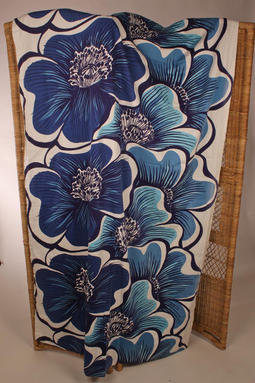 Vintage Tampella Marjatta Metsovaara “Kamelia” kangas