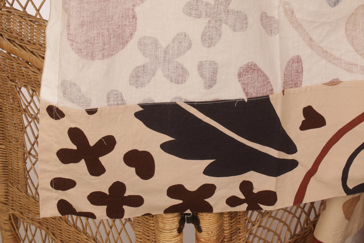 Vintage 70-luku Marimekko Fujiwo Ishimoto “Suvi” kangas verho - Image 4