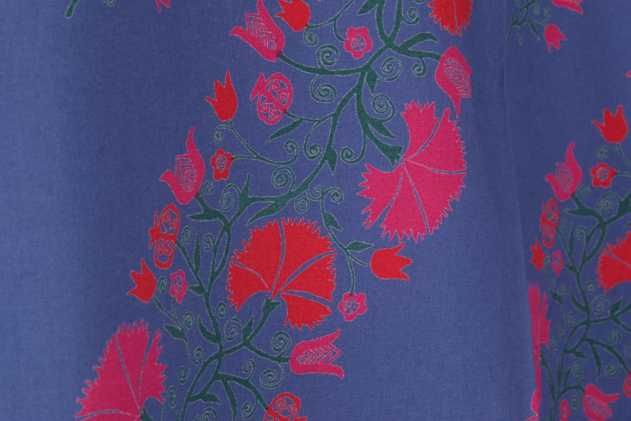 Vintage Marimekko Kristiina Isola “Menuetti” kangas pöytäliina