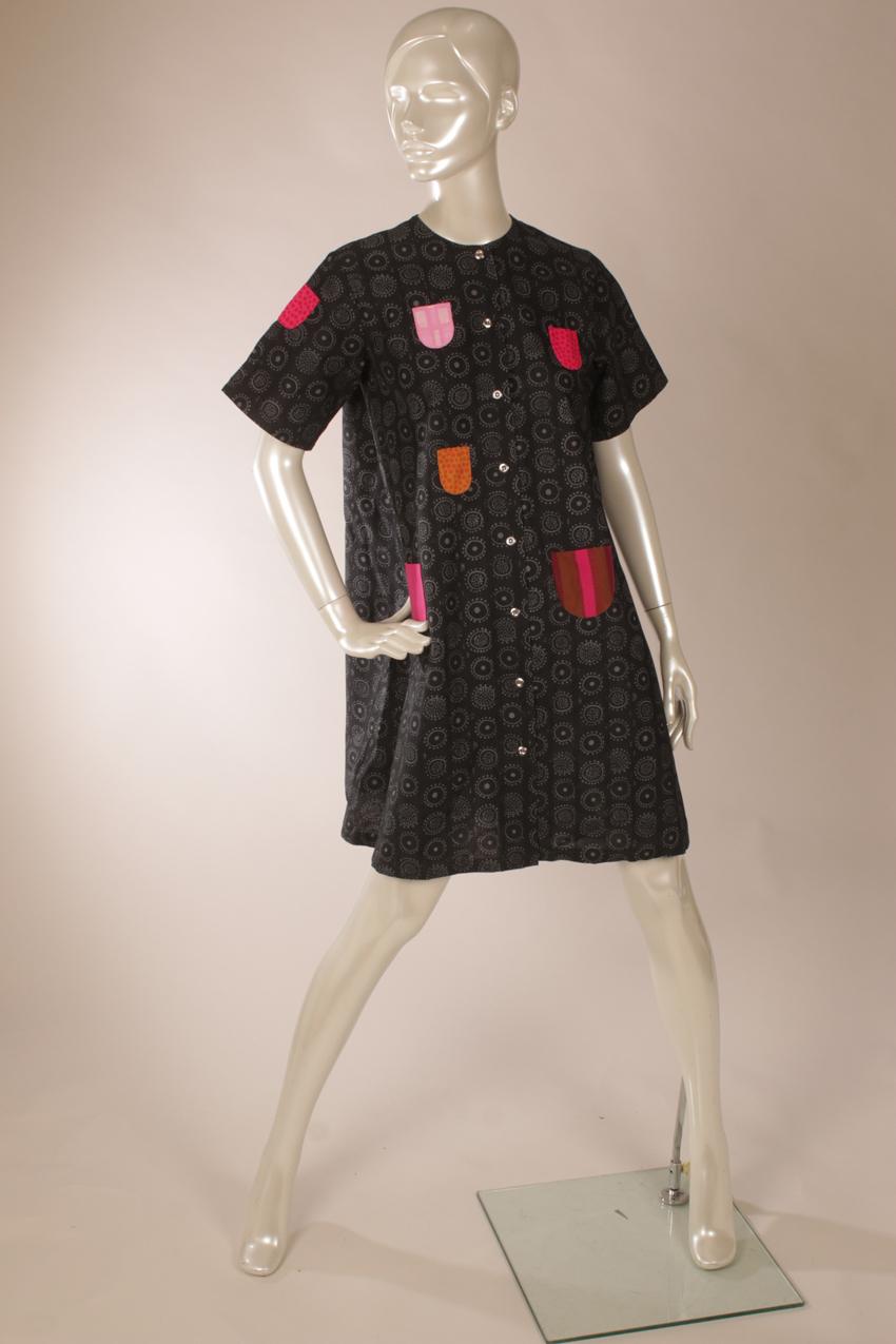 Marimekko "Kihlatasku" "Iloinen takki" Vuokko Nurmesniemi XS S