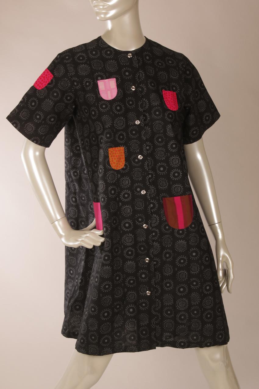 Marimekko "Kihlatasku" "Iloinen takki" Vuokko Nurmesniemi XS S - Image 3