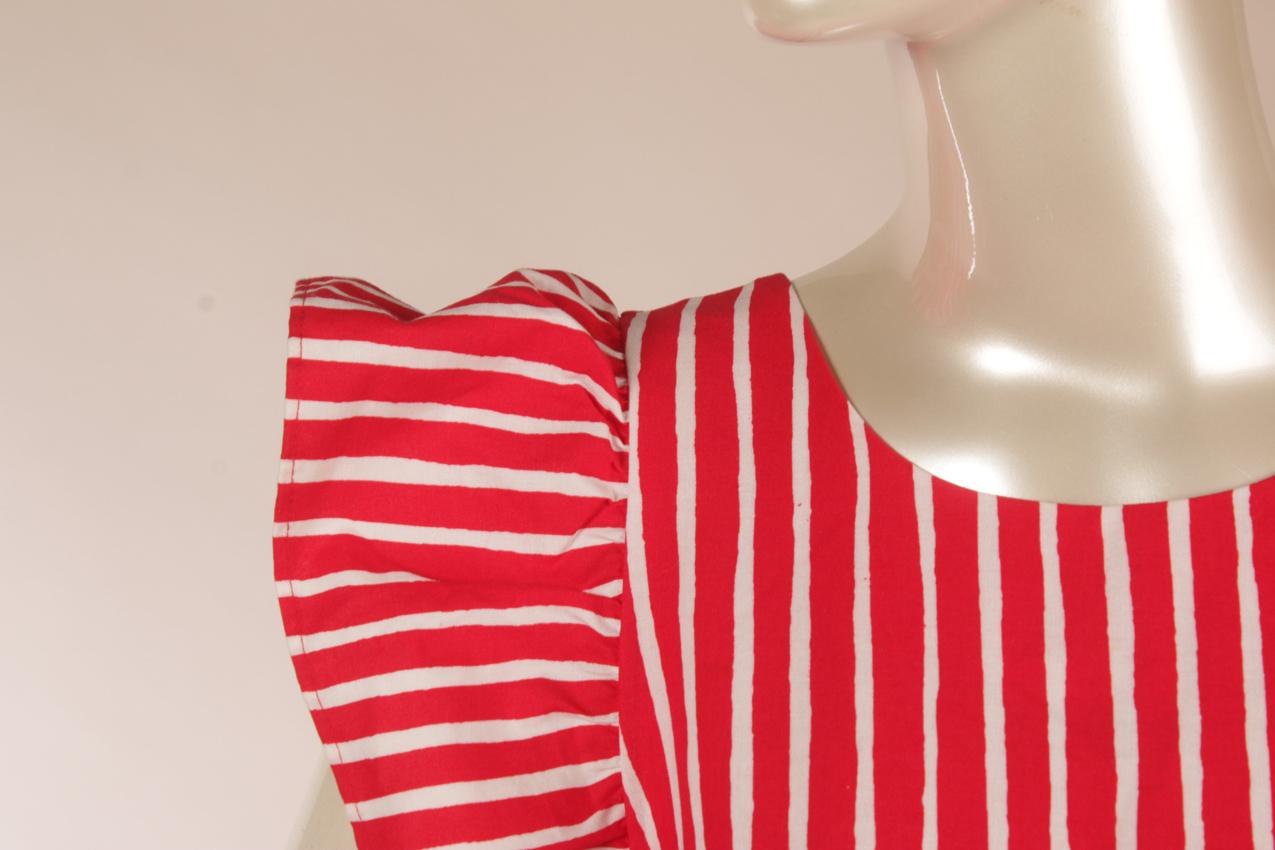 Vintage Marimekko punainen “Mariessu” mekko L - Image 3